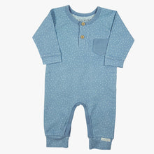 Laden Sie das Bild in den Galerie-Viewer, Little Dutch - Baby Strampler Overall blau