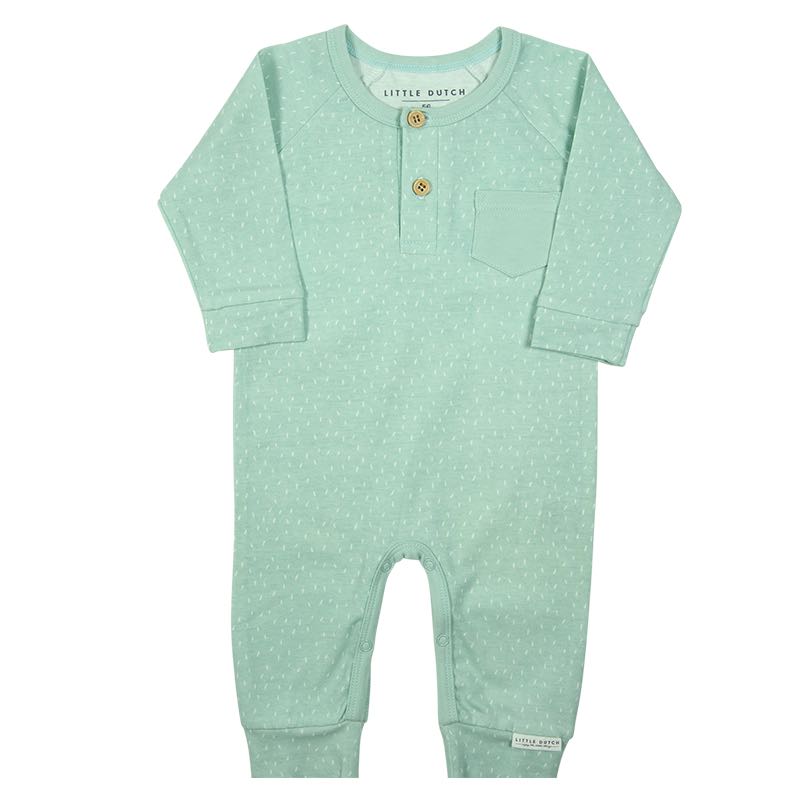 Little Dutch - Baby Strampler Overall mint