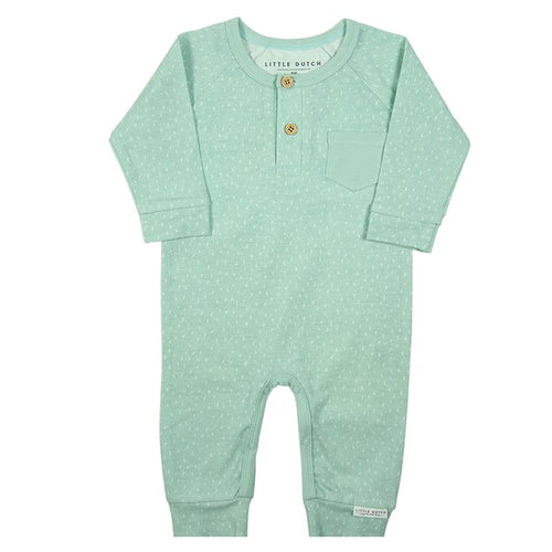 Little Dutch - Baby Strampler Overall mint