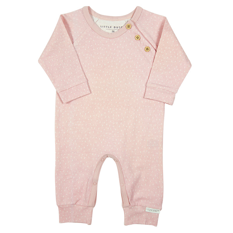 Little Dutch - Baby Strampler Overall rosa