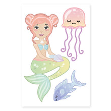 Laden Sie das Bild in den Galerie-Viewer, Grätz Verlag - Kinder Tattoos Wassernixen