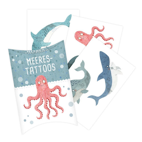 Grätz Verlag - Kinder Tattoos Meerestiere