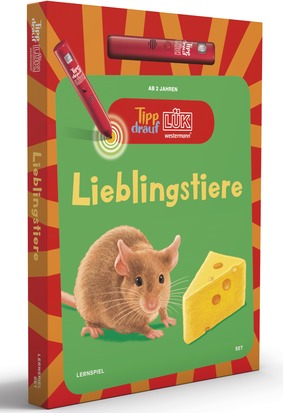 Tipp-drauf LÜK - Lieblingstiere Set inkl. Stift