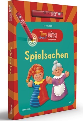 Tipp-drauf LÜK - Spielsachen Set inkl. Stift