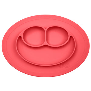 EZPZ Mini Mat Silikon Teller Farbe koralle rot Essmatte