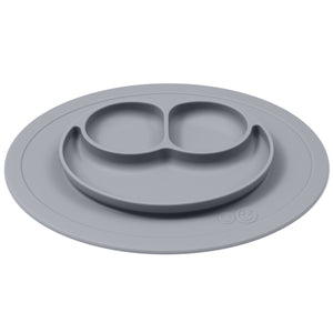 EZPZ Mini Mat Silikon Teller Farbe grau Essmatte