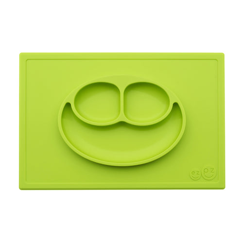 ezpz - Happy Mat Silikon Teller grün