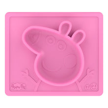 Laden Sie das Bild in den Galerie-Viewer, ezpz - Peppa Pig Mat Silikon Teller pink Sonderedition