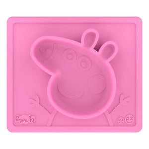 ezpz - Peppa Pig Mat Silikon Teller pink Sonderedition