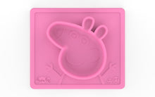 Laden Sie das Bild in den Galerie-Viewer, ezpz - Peppa Pig Mat Silikon Teller pink Sonderedition