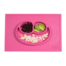Laden Sie das Bild in den Galerie-Viewer, ezpz - Happy Mat Silikon Teller pink
