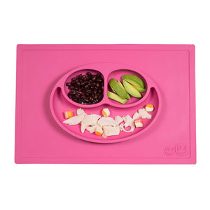 ezpz - Happy Mat Silikon Teller pink