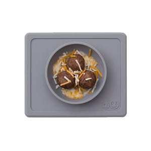 ezpz - Mini Bowl Silikon Schüssel grau