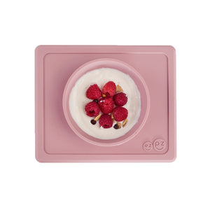ezpz - Mini Bowl Silikon Schüssel puderrosa