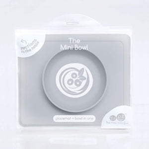 ezpz - Mini Bowl Silikon Schüssel silber