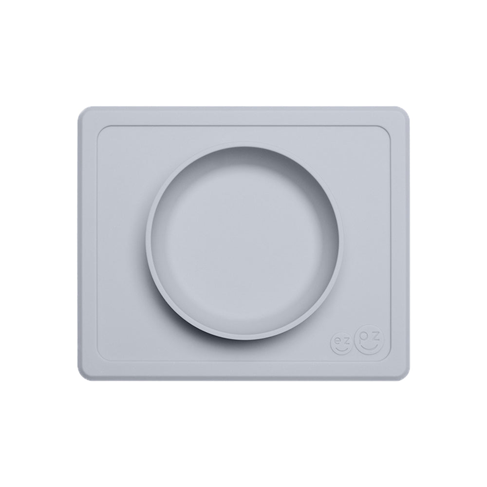 ezpz - Mini Bowl Silikon Schüssel silber