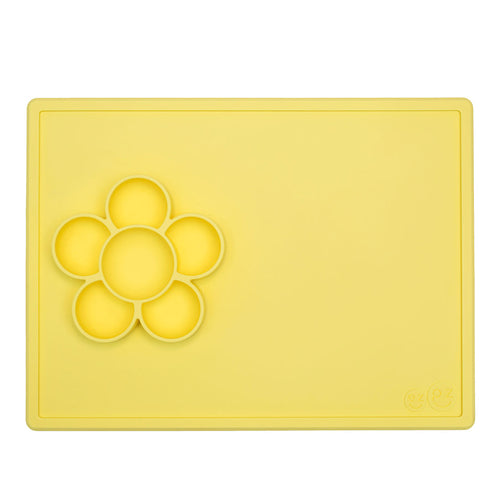 ezpz - Play Mat Silikon rutschfeste Spielmatte gelb