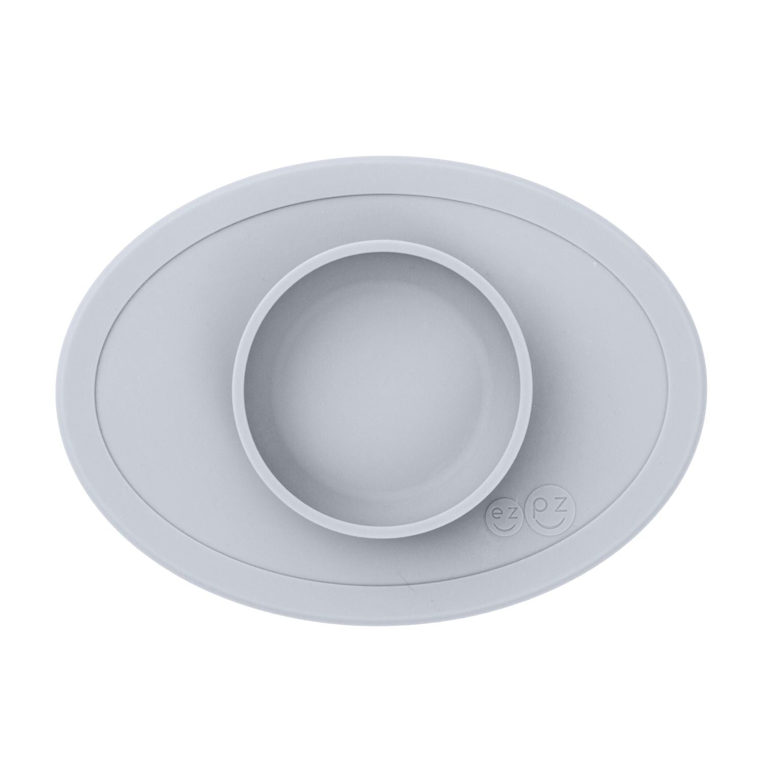 ezpz - Tiny Bowl Silikon Schüssel silber