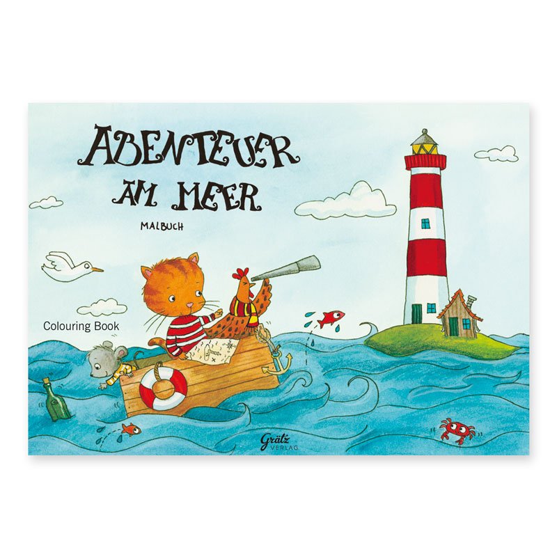 Grätz Verlag - Malbuch Motiv Abenteuer am Meer
