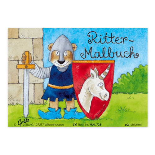 Grätz Verlag - Mini Malbuch Motiv Ritter