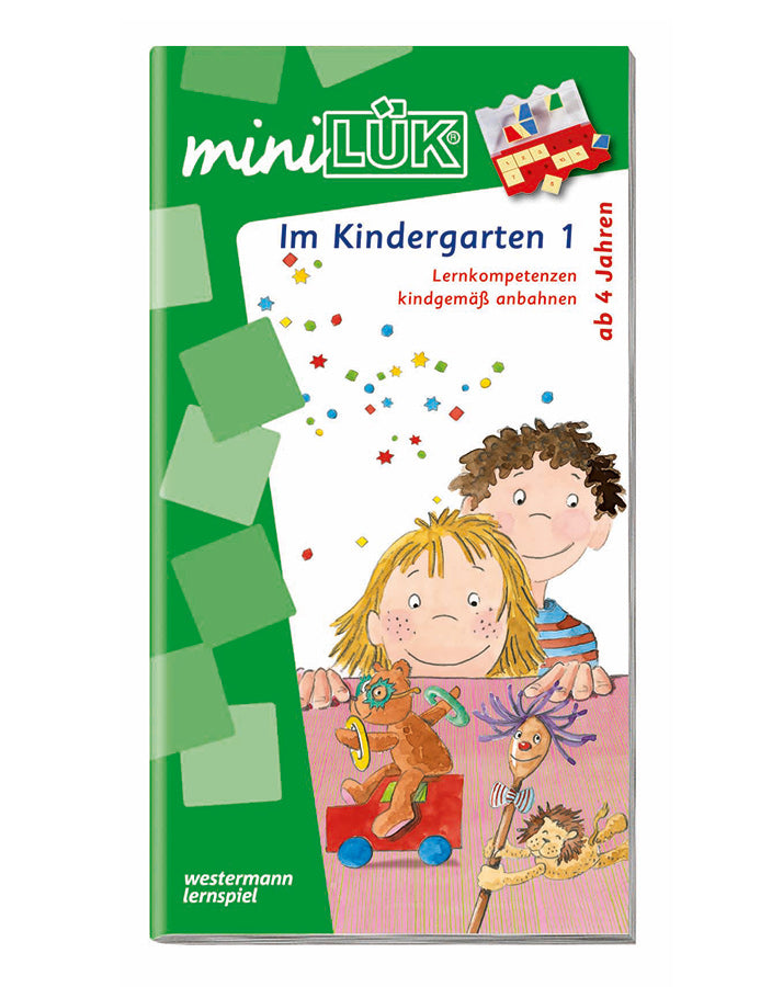 miniLÜK - Im Kindergarten 1 Übungsheft