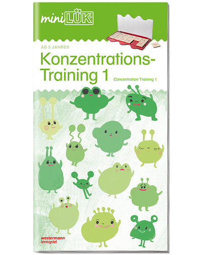 miniLÜK - Konzentrations-Training 1 Übungsheft