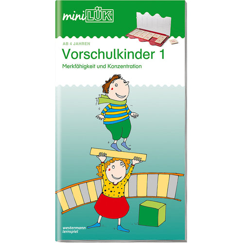 miniLÜK - Vorschulkinder 1 Übungsheft