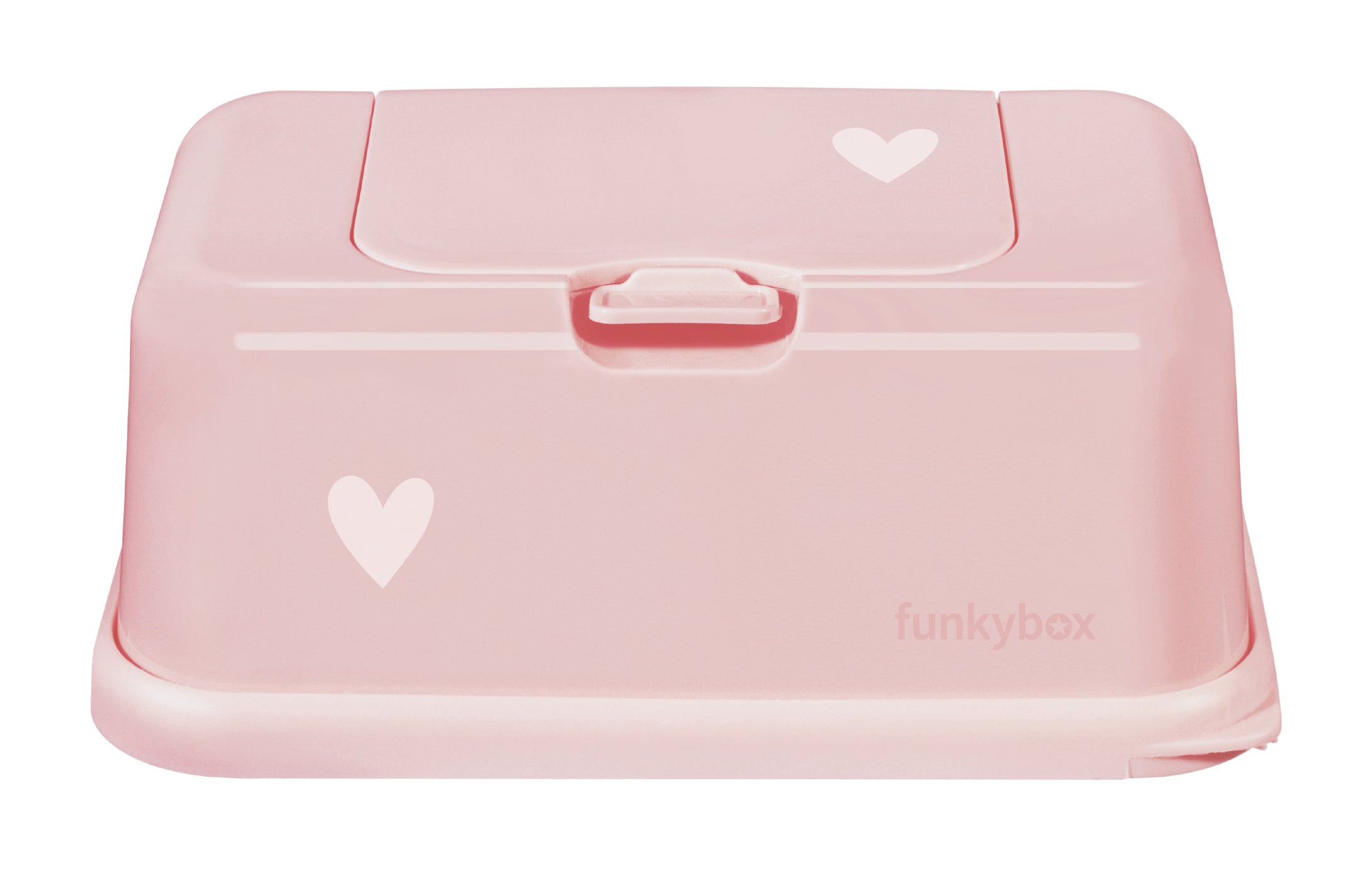 Funkybox - Feuchttücher Box Kleine Herzen rosa