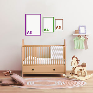 Stekora Design - Babydaten Poster Motiv Hase